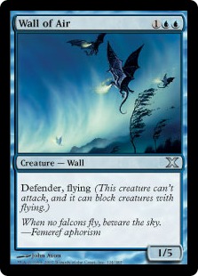 Wall of Air - Tenth Edition