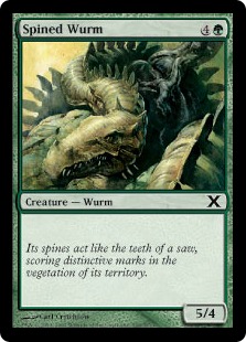 Spined Wurm - Tenth Edition