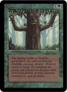 Ironroot Treefolk - Limited Edition Alpha