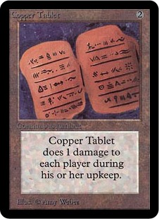 Copper Tablet - Limited Edition Alpha