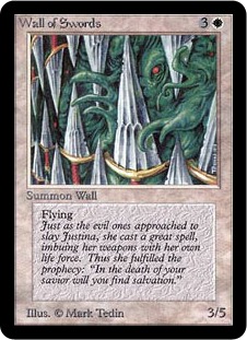 Wall of Swords - Limited Edition Alpha