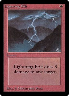 Lightning Bolt - Limited Edition Beta