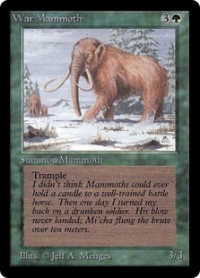 War Mammoth - Limited Edition Beta