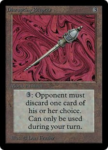 Disrupting Scepter - Limited Edition Beta