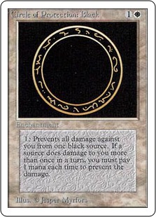 Circle of Protection: Black - Unlimited Edition
