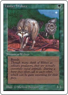 Timber Wolves - Unlimited Edition