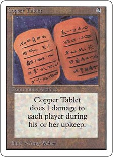 Copper Tablet - Unlimited Edition