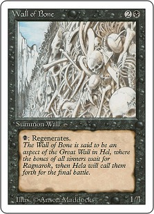 Wall of Bone - Revised Edition
