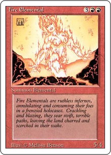 Fire Elemental - Revised Edition
