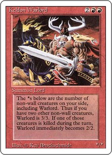 Keldon Warlord - Revised Edition