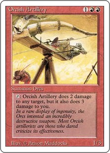 Orcish Artillery - Revised Edition