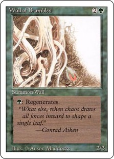 Wall of Brambles - Revised Edition