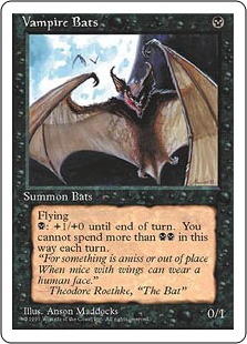 Vampire Bats - Fourth Edition
