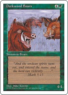 Durkwood Boars - Fourth Edition