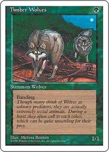 Timber Wolves - Fourth Edition