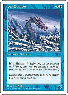 Sea Serpent - Fifth Edition