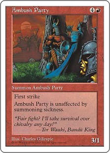 Ambush Party - Fifth Edition
