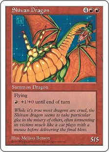 Shivan Dragon - Fifth Edition