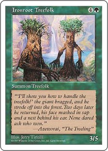 Ironroot Treefolk - Fifth Edition