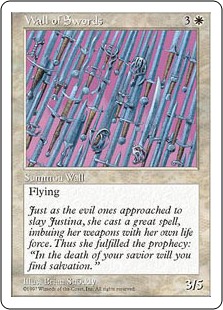 Wall of Swords - Fifth Edition