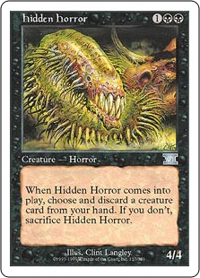 Hidden Horror - Classic Sixth Edition