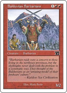 Balduvian Barbarians - Classic Sixth Edition
