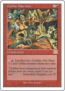Goblin Warrens - Classic Sixth Edition