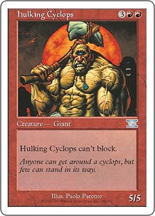 Hulking Cyclops - Classic Sixth Edition