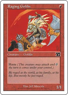 Raging Goblin - Classic Sixth Edition