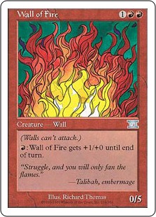 Wall of Fire - Classic Sixth Edition