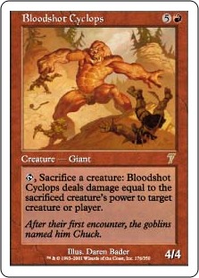 Bloodshot Cyclops - Seventh Edition