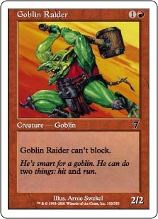 Goblin Raider - Seventh Edition