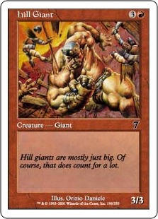 Hill Giant - Seventh Edition