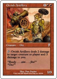 Orcish Artillery - Seventh Edition