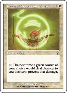 Circle of Protection: Green - Seventh Edition