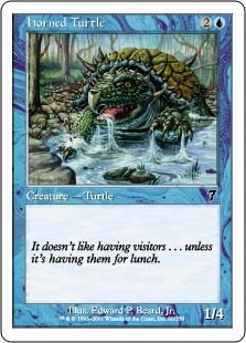 Horned Turtle - Seventh Edition