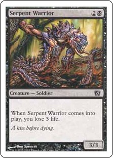 Serpent Warrior - Eighth Edition