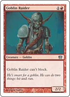 Goblin Raider - Eighth Edition