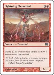 Lightning Elemental - Eighth Edition