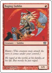 Raging Goblin - Eighth Edition
