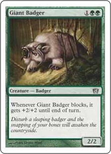 Giant Badger - Eighth Edition