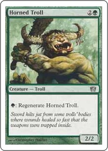 Horned Troll - Eighth Edition