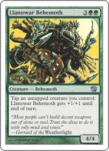 Llanowar Behemoth - Eighth Edition