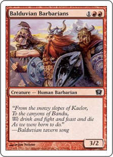 Balduvian Barbarians - Ninth Edition