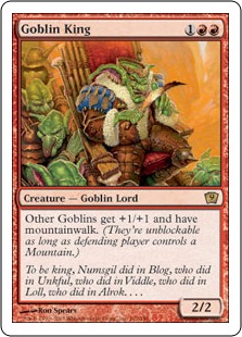 Goblin King - Ninth Edition