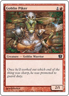 Goblin Piker - Ninth Edition