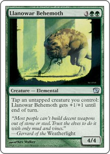 Llanowar Behemoth - Ninth Edition