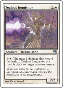 Zealous Inquisitor - Ninth Edition