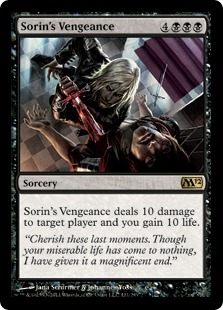 Sorin's Vengeance - Magic 2012
