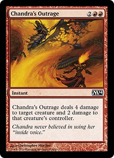 Chandra's Outrage - Magic 2014